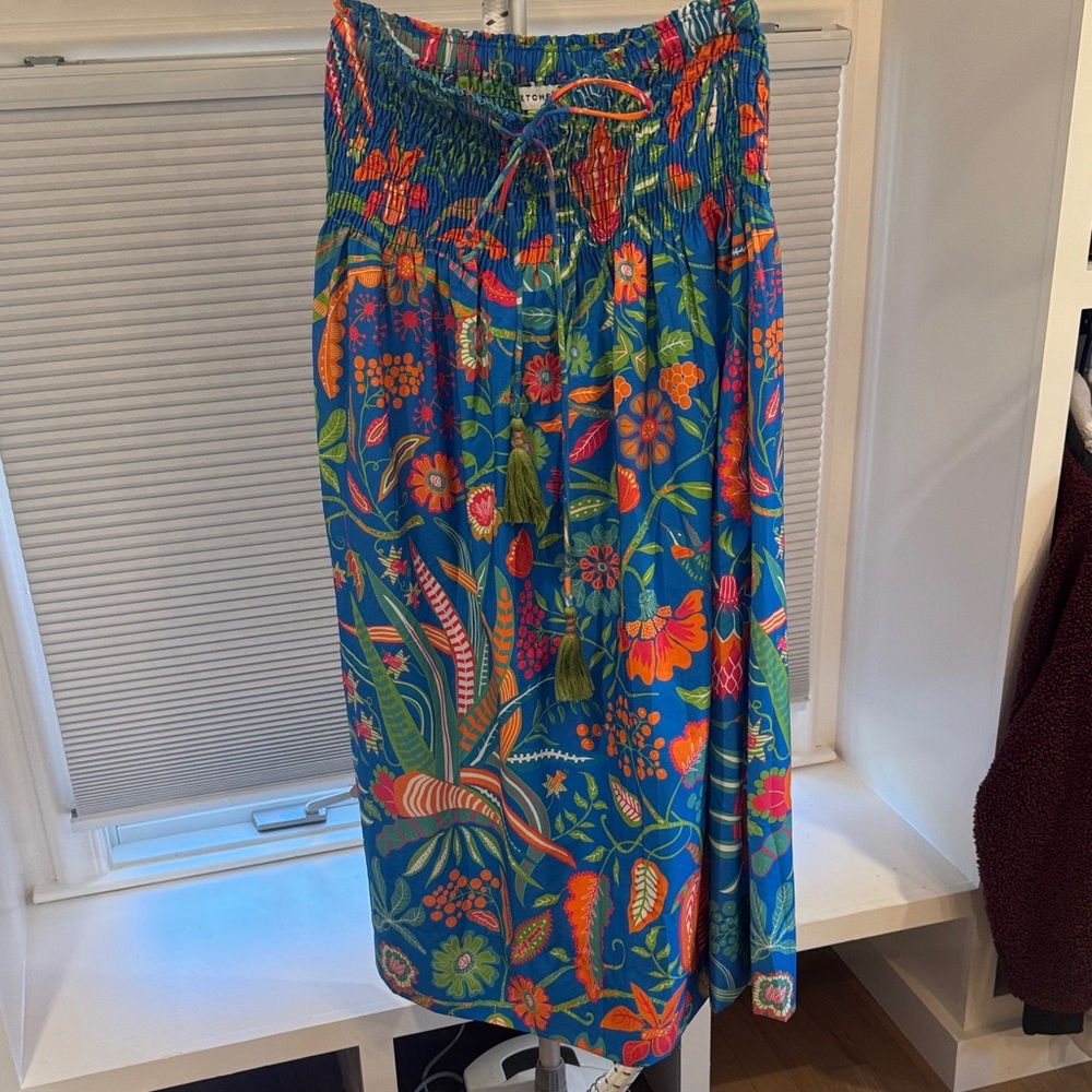 Colorful Floral Maxi Skirt
